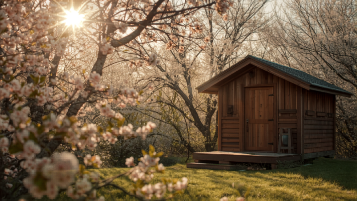 Saunaritual im Frühling: Tipps für die neue Saison (KI-generiert)