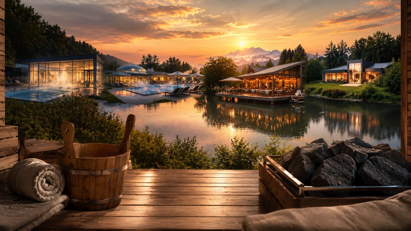 Saunen in Deutschland: 4 Wellness-Highlights entdecken